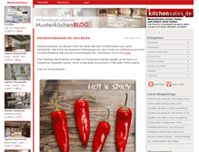 Tablet Screenshot of musterkuechenblog.de